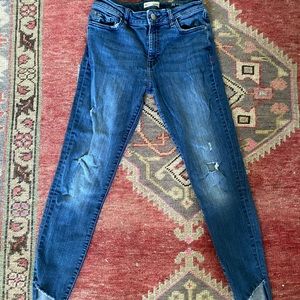 Warp and weft JFK skinny jeans